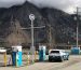 BC Hydro electric vehicle charging station in Lillooet.